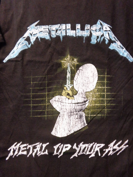Metallica Metal Up Your Ass T-Shirt – Crash Bang Boom