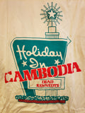 Dead Kennedys Holiday in Cambodia yellow tee Holiday Inn