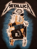 Metallica Ride the Lightning black tee electric chair back print