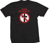 Bad Religion T-Shirt black with cross buster logo