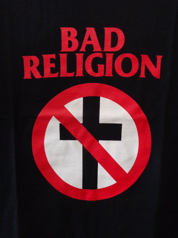 Bad Religion T-Shirt black with cross buster logo