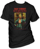 Ziggy Stardust and the spiders from mars black tee telephone booth