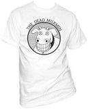 Dead Milkmen white tee with cow logo with xed out eyes