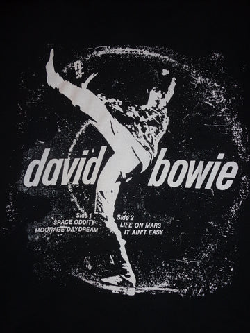 David Bowie tee space oddity moonage daydream life on mars it aint easy