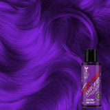 medium violet semi permanent hair dye with blue ish undertones