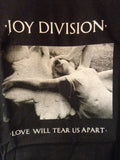 Joy Division Love Will Tear Us Apart black tee 