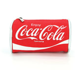 Officially licensed coca cola can coin purse canvas printed to look like a real coca cola can zippered closure