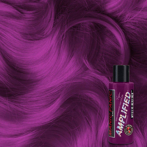 orchid color semi permanent hair dye with warm pink undertones