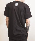 coffin Akumu Ink logo on back of neckline