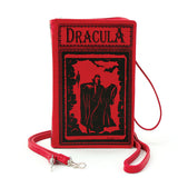 Dracula red book handbag Bram Stoker wristlet 